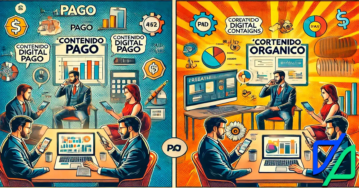 Contenido orgánico vs contenido promocional Contenido orgánico vs contenido promocional