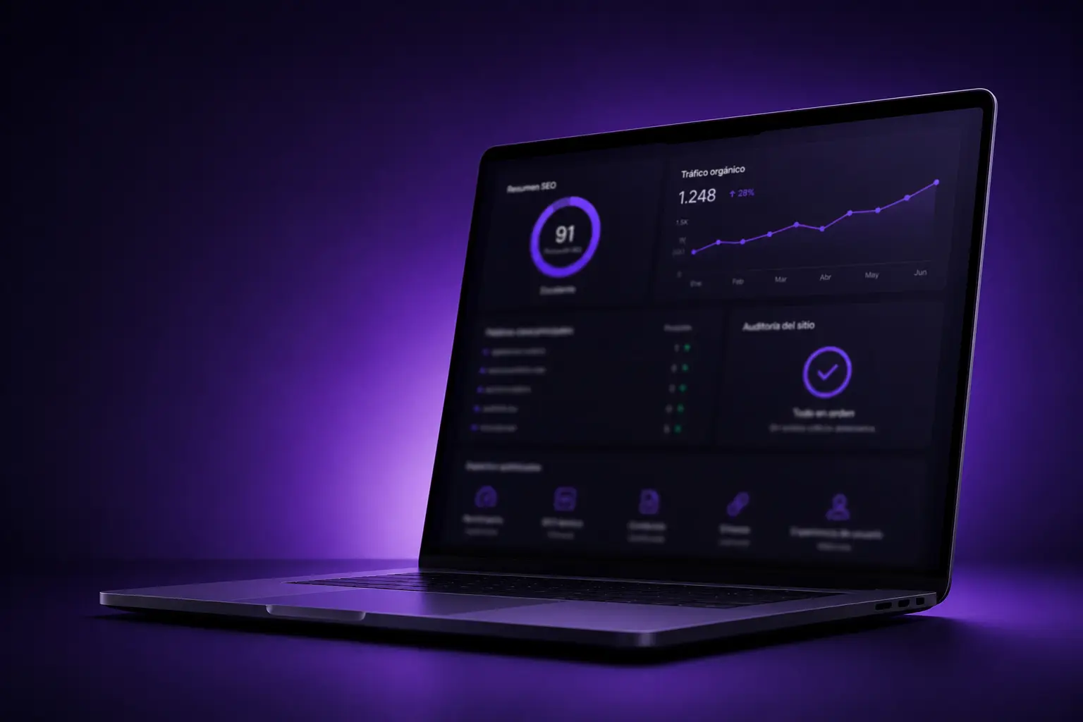 SEO SAMPLE dashboard da